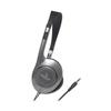 Audio Technica ATH-P100M Open-Back On-Ear Headphones, Gray, 1.5m