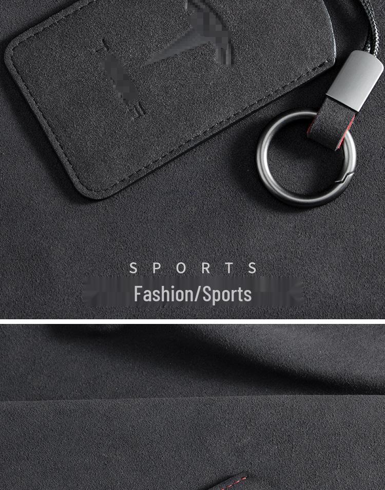 Держатель для ключ-карты Tesla для Model 3/Y - Стильная замшевая сумка для мужчин и женщин