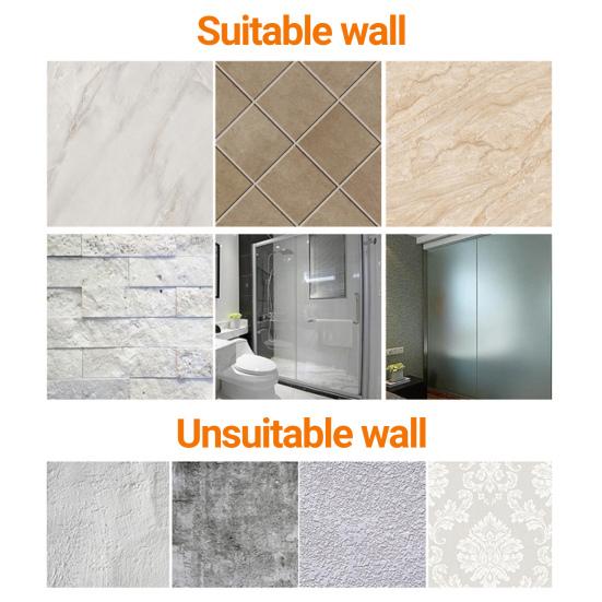 Прочный держатель для бритвы Экономия места Водонепроницаемый Износостойкий