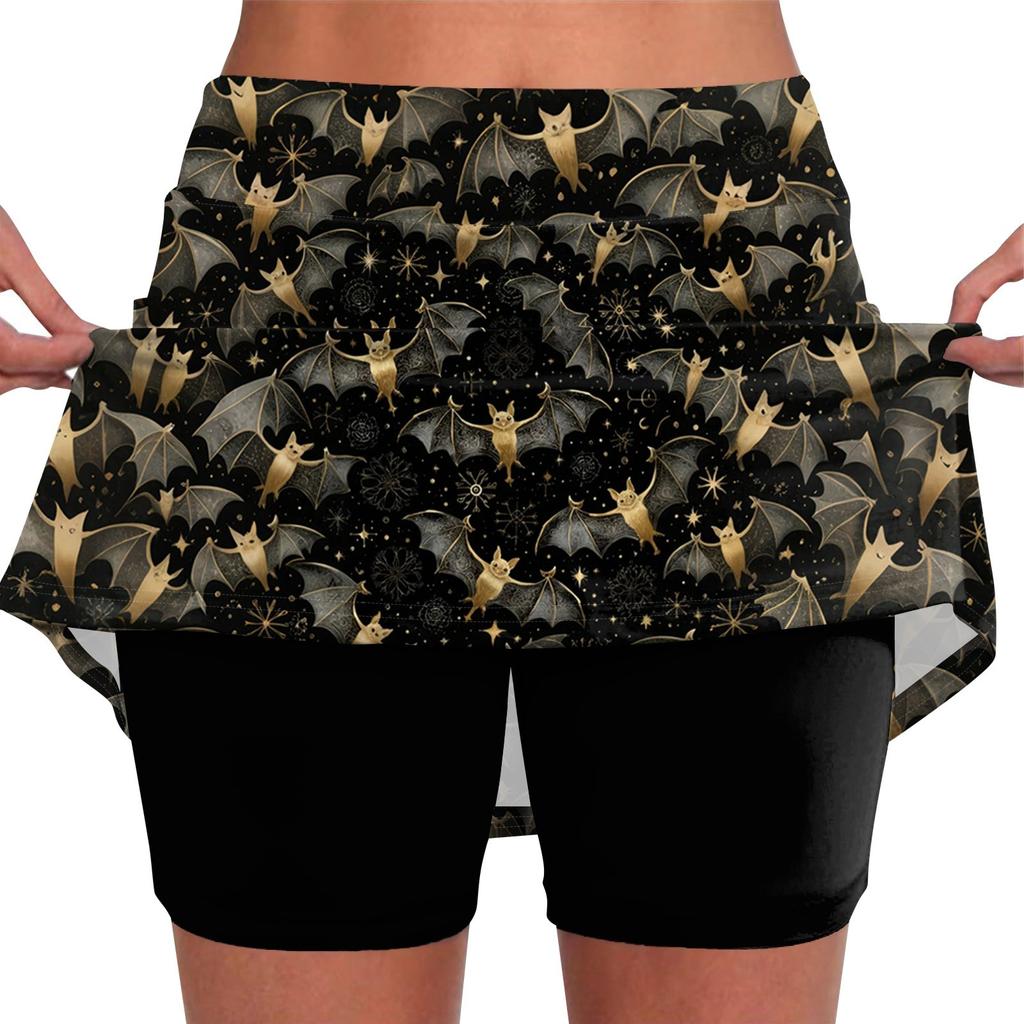 Эластичные брюки-кюлоты для йоги для женщин, спортивные шорты с принтом, легкие узкие бегуны с высокой талией