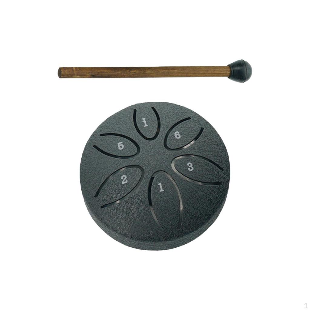 Стальной барабан 3 дюйма 6 нот эфирный ударный инструмент для концертного музыкального образования