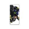 Coque de téléphone - MANIACASE - Oppo A58 - Silicone TPU - Noir - Motif Valentino Rossi
