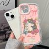 Mobile Phone Cases for iPhone 11 13 XR 15 Pro Max 12 14 Pro Max Case iPhone 16 7 Plus 8 Plus XS Max Cartoon Pattern Anti-drop Protection Shockproof