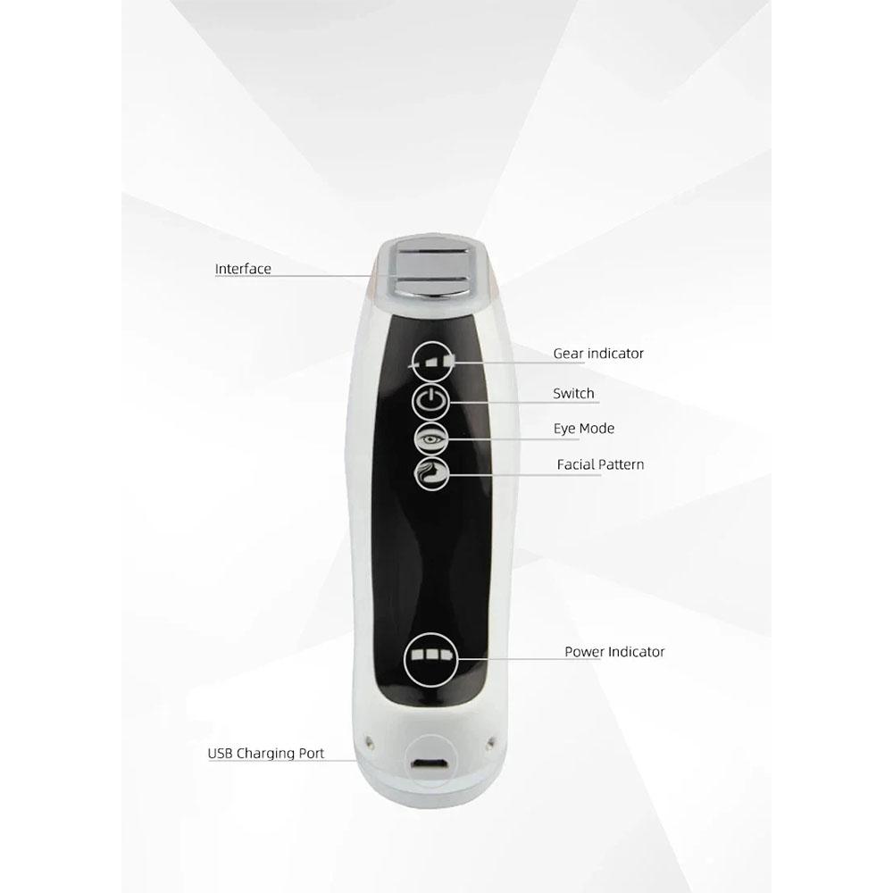 Ультразвуковое косметическое оборудование V-Face EMS RF, косметический массажер, лифтинг лица, электрический импульсный нож для красоты, омоложение кожи, отбеливание