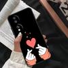 Kpop Сердце Рукой Пальцами Чехол Для Honor Magic 8 Pro 6 5 7 Lite Для Honor 200 400 50 70 90 X8b X9a X9b X9c X9d Win RT