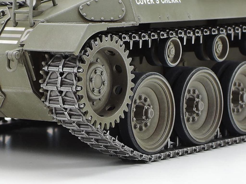 Tamiya Серия военных миниатюр 376 Американский истребитель танков M18 Hellcat Пластиковая модель 35376 Цветной литье 1/35 №
