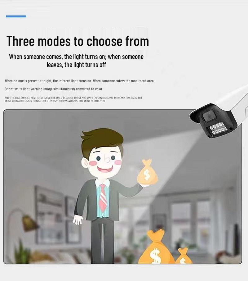 Hikvision 8MP 4K POE Outdoor Camera with Full-Color Night Vision & Waterproof Design