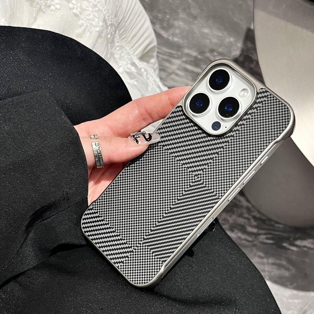 Чехол для мобильного телефона Apple 16E из углеродного волокна «Мондриан» IPhone 15 Promax Бескаркасный чехол