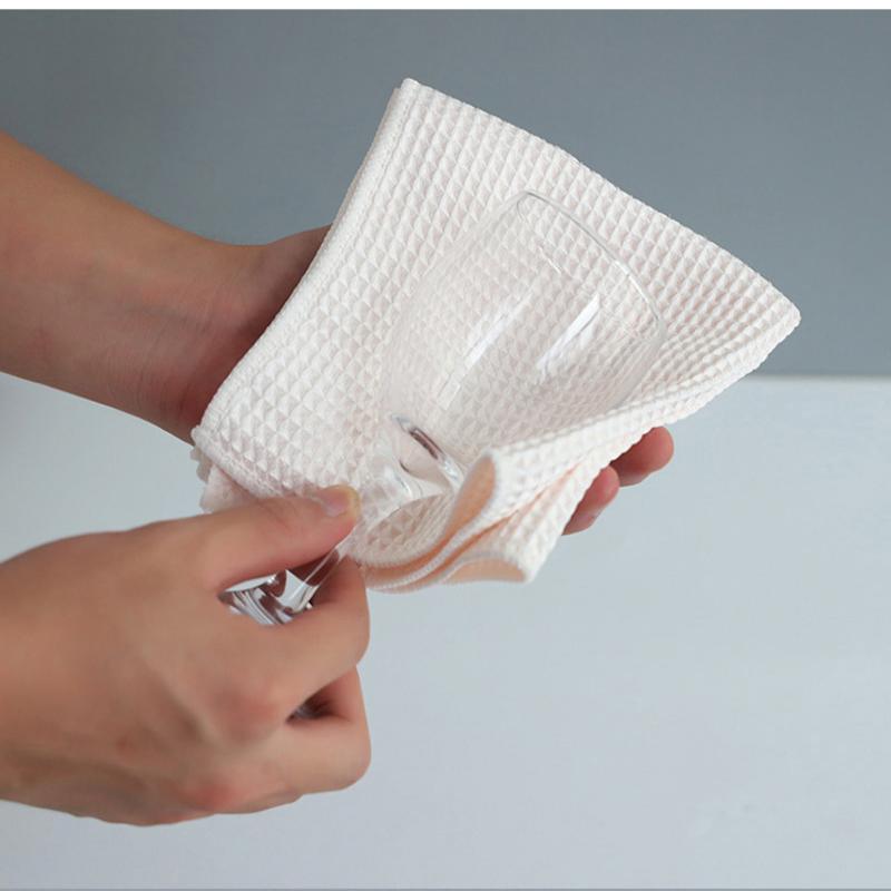 Салфетка для уборки кухни, антижировые тряпки, микрофибра, впитывающее полотенце для протирания стекла, мытья посуды, домашнего средства для уборки