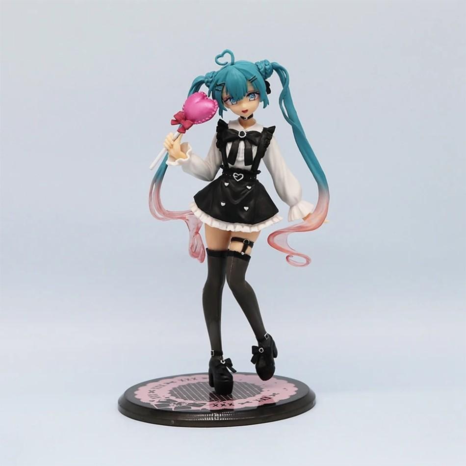 4.33-7.87 Inch Hatsune Miku Anime Action Figures Noodles Stopper Model Figure Toys Collectible Gift For Toys Hobbies Children