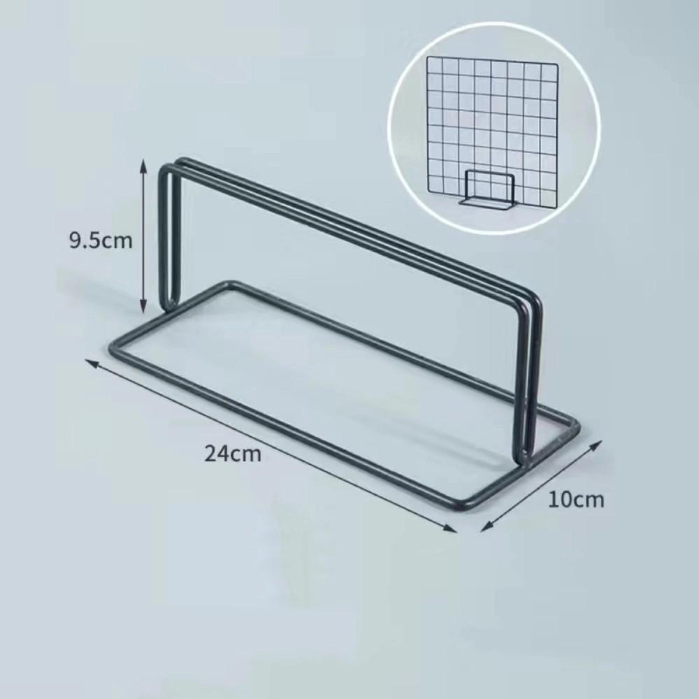 Grid Art and Photo Racks, Modern Metal Display Brackets for Grid Panels, Desktop Stands, and Jewelry Booth Racks