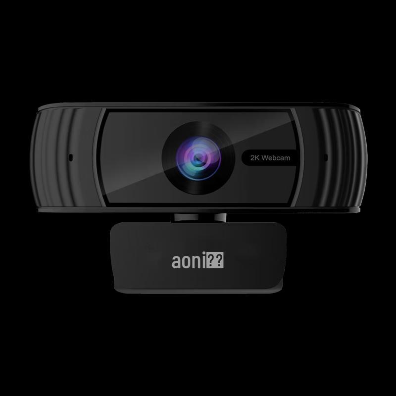 Веб-камера Aoni C39 2K USB с автофокусом и встроенным микрофоном