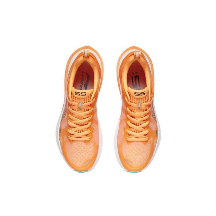 Li Ning WuShi 5S 2.0 Износостойкие Дышащие Низкие Беговые Кроссовки Мужские Неоновый Медовый Оранжевый ARSS011-4