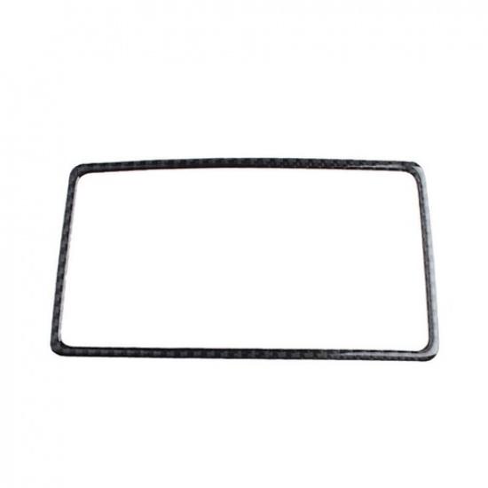 Frame Trim For Benz C-class W204 2007-2010 Central Control Speaker Carbon Fiber