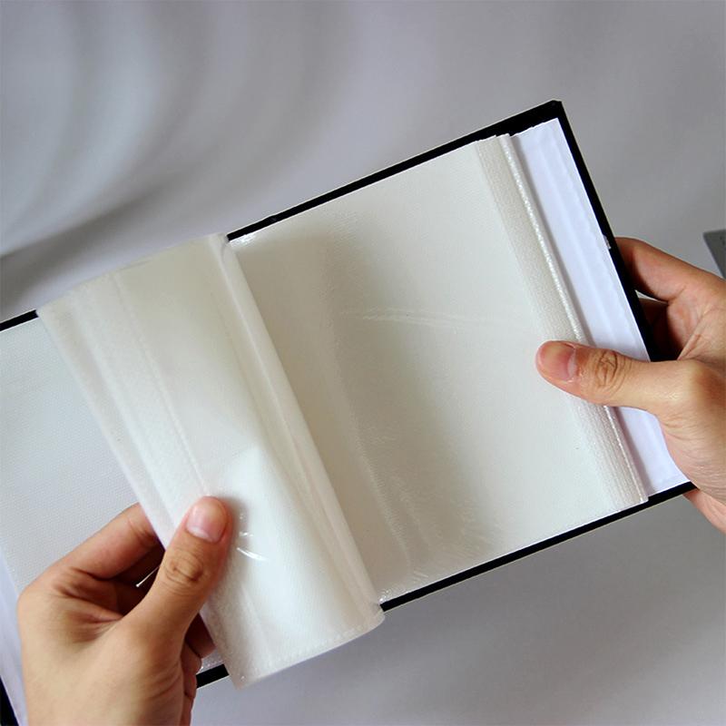 Photo Album 100 Pockets Photo Album 4X6 Photos Linen Cover Slip-In Picture Albums Diy Writable Photo Storage Children Growth