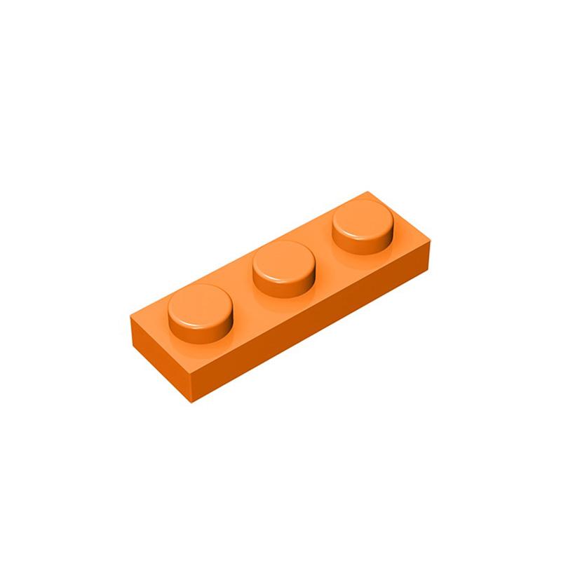 Нетоксичный Moc 10 шт. 3623 Пластина 1x3 Набор Строительных Блоков Высокотехнологичная Плата Световая Панель Кирпичики Частицы Идея Игрушки Детский День Рождения Подарки для Детей