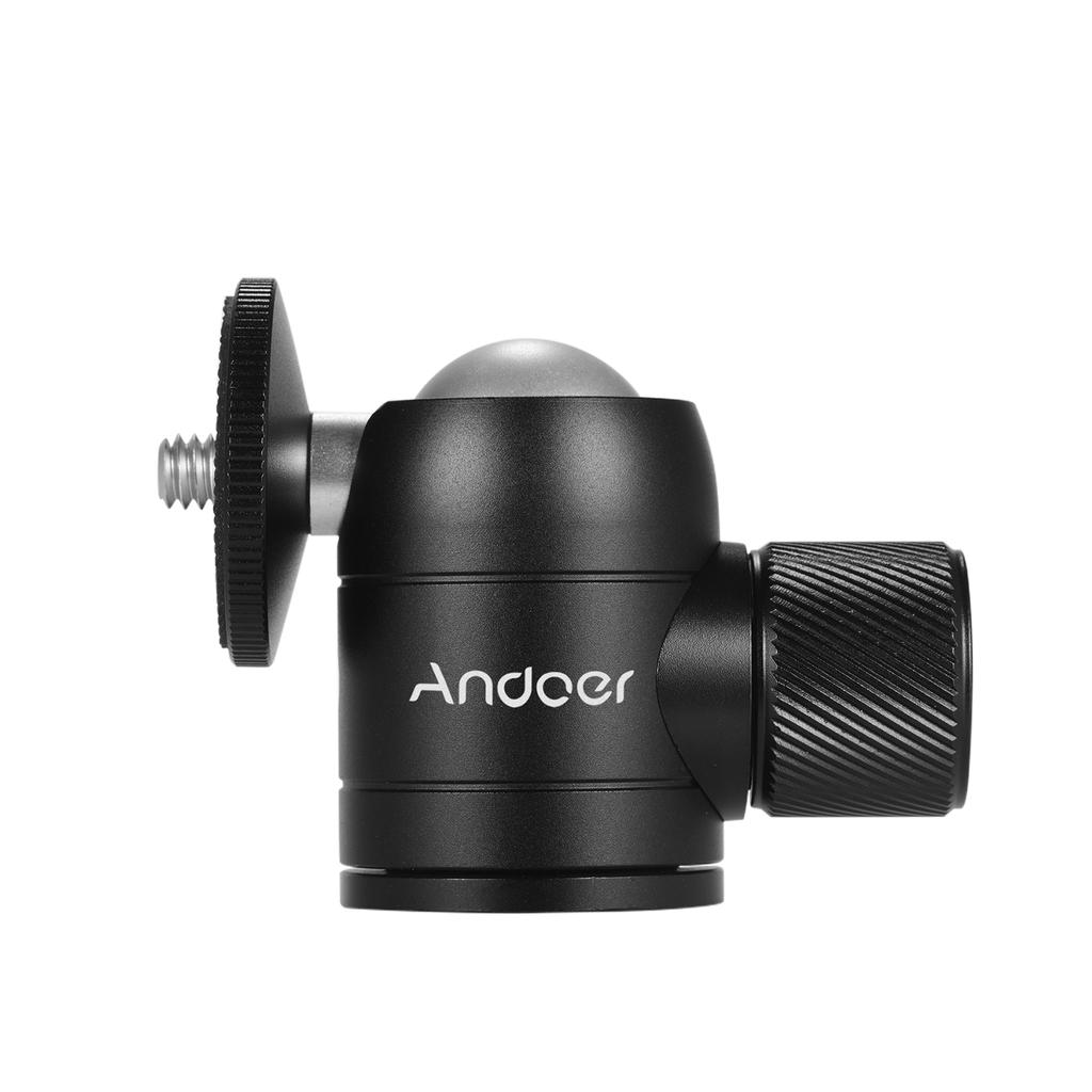 Tripod Ball Head 360 Degree Swivel Compatible with DSLR Camera Tripod Selfie Stick Monopod