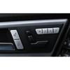 Seat Memory Button Switch Sticker For Mercedes-Benz GLK 2009-15 Silver Aluminum
