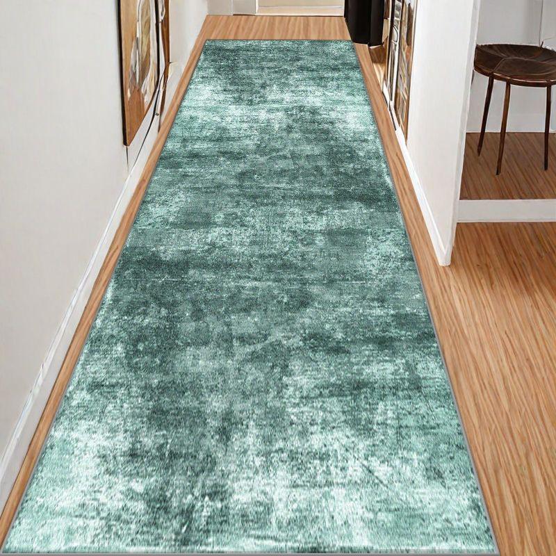 Простой стиль Длинный ковер для коридора Однотонная декорация Дом Гостиная Коврик-дорожка Холл Лестница Проход Нескользящий коврик для пола