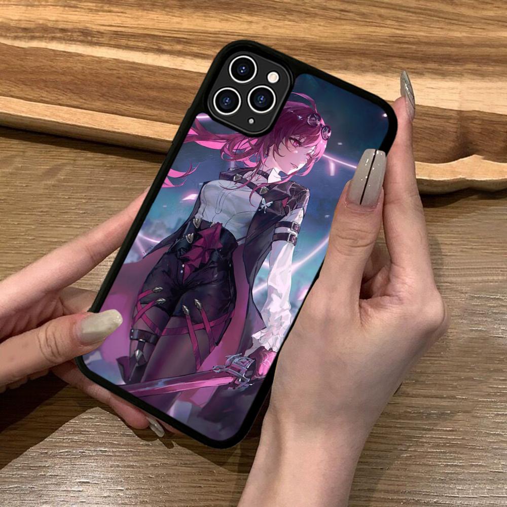 Чехол для телефона Аниме Кафка Силиконовый PC+TPU Для Для IPhone 11 12 13 14 15 16 Plus Pro Max