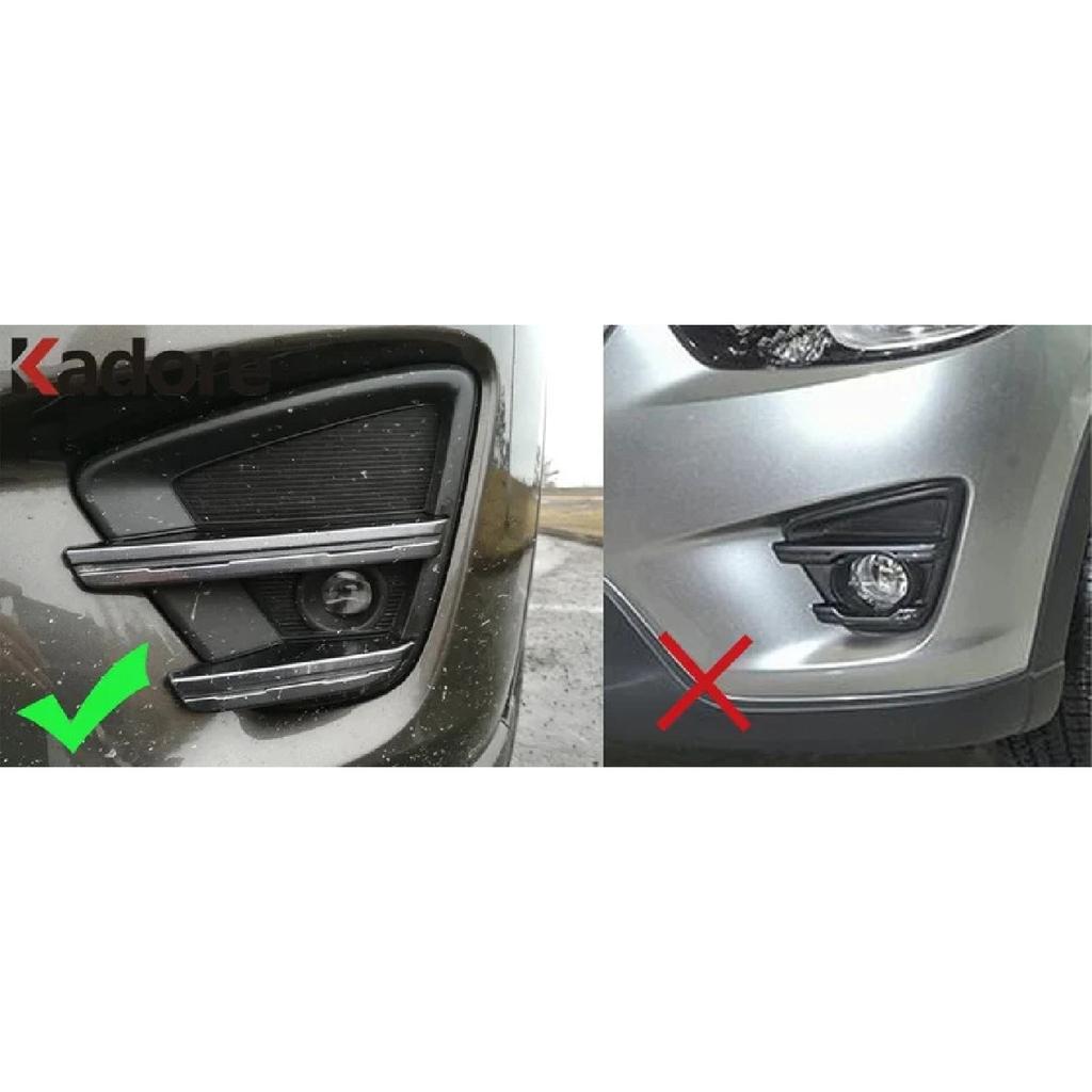 Хромированная накладка на противотуманную фару для Mazda CX-5 CX5 после рестайлинга 2016 2017, аксессуары