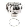 Roof Ventilator Automatic Silent Stainless Steel Pipefit Roof Ventilating Fan Wind Turbines Air