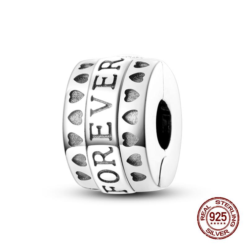 Fashion 100% 925 Sterling Silver Colorful Zircon Stars Moon Separator Charms Bead Fit Original Bracelet Fine DIY Jewelry