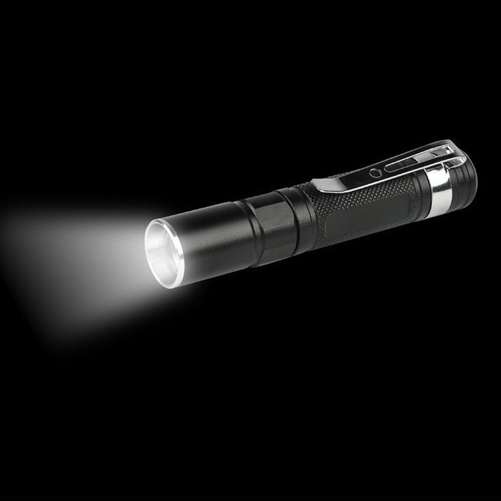 High Powe Power Bank USB Charging Mini Pen Lamp Torch Powerful Flashlight Light Flashlight