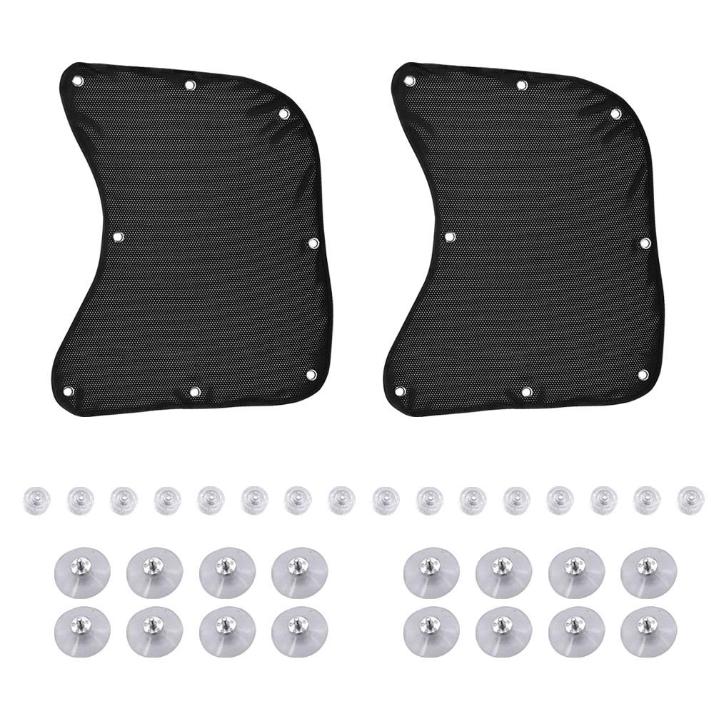 2 шт. солнцезащитная шторка на боковое окно для полуприцепа для автодома, полуприцепа Volvo Trucks Freightliner, солнцезащитная шторка на присосках, защита от УФ-лучей