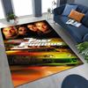 Модный Ковер Fast & Furious X Dominic Art для Спальни Гостиной Дивана Дома Декор Коврика для Двери, Большой Детский Нескользящий Напольный Коврик