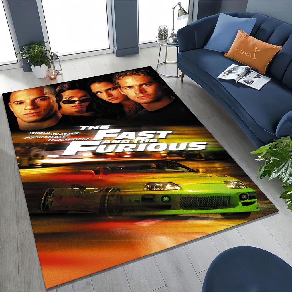 Модный Ковер Fast & Furious X Dominic Art для Спальни Гостиной Дивана Дома Декор Коврика для Двери, Большой Детский Нескользящий Напольный Коврик