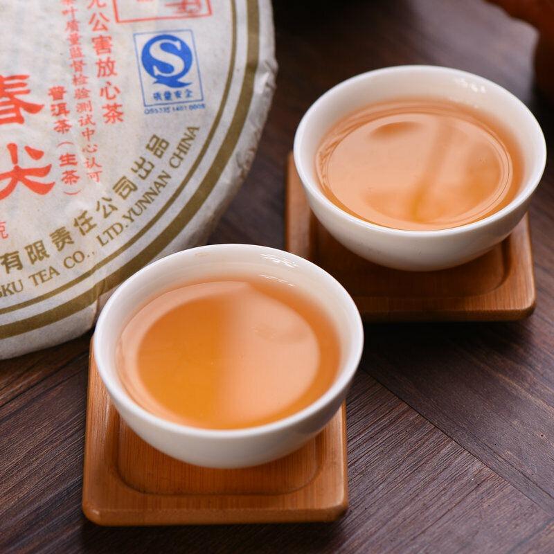 Пу Эр Пуэр Пуэр Ча Весенний Наконечник * Yunnan Mengku Rongshi Tea Shen Cha 400г
