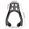 Aluminum Top Box Bracket Heavy Duty Luggage Rack Durable Rear Boot Roof for MIO i125