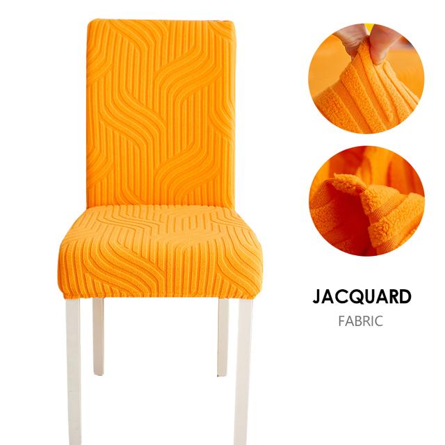 Dining Chair Slipcover Parsons Chair Furniture Protector Stretch Jacquard Chair Covers For Dining Room ,Restaurant ,Kitchen