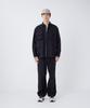TAKIBI Herringbone Shirt Jacket Outerwear Jacket BLACK M [Snow Peak] SH-26SU004 Men's Women's