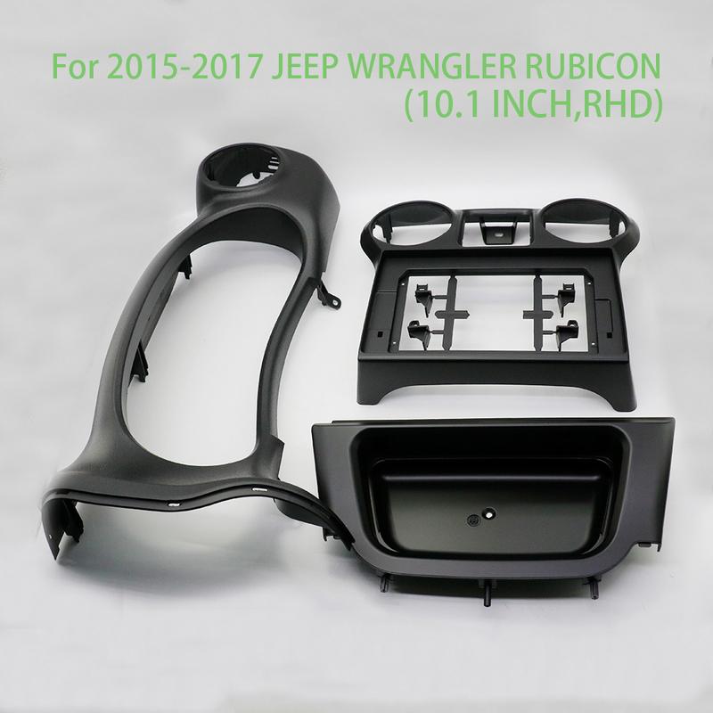 For 2015-2017 JEEP WRANGLER RUBICON 10 Inch Central Control Navigation Frame Modification Panel