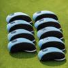 10pcs Durable Material Golf Iron Covers Two Tone Color Golf Club Covers  Travel Gear