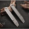 Portable Titanium Alloy Multi-Tool Bar Camping Hiking EDC Self Defense Light Duty Pry Tool