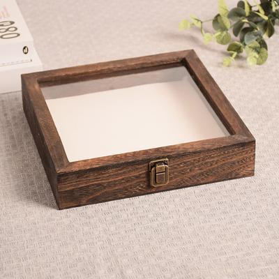 Витрина с высокой видимостью. Большой теневой ящик для насекомых. Деревянная конструкция. Несколько размеров. Витрина для хранения образцов насекомых с гладкими краями.