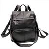 Модный рюкзак с защитой от кражи, женский, новый и удобный в использовании, ретро, черный, из коровьей кожи, многоцелевой, повседневная дорожная сумка