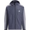 Logo Print Zip-Up Track Jacket Men Outerwear Legend-Blue IK7324