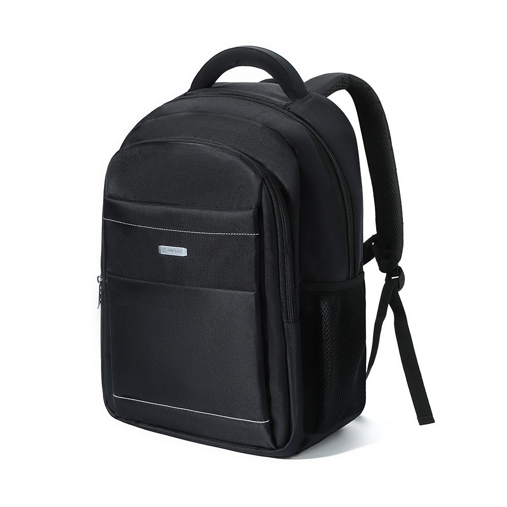 Мужская многофункциональная водонепроницаемая сумка на двойное плечо, черный рюкзак для ноутбука, большая вместимость, дорожная сумка для отдыха на открытом воздухе