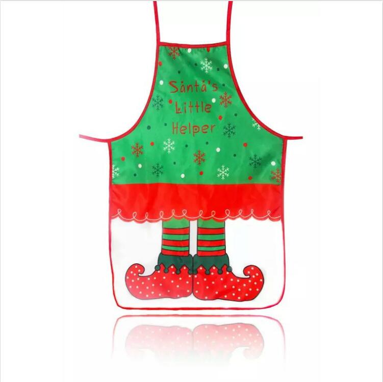Creative Sexy Aprons Navidad Pinafore Couple Sexy Uniforms Kitchen Home Christmas Apron CDN