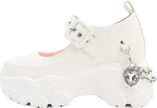 [Ёсукэ] Кроссовки на толстой подошве с ремешками