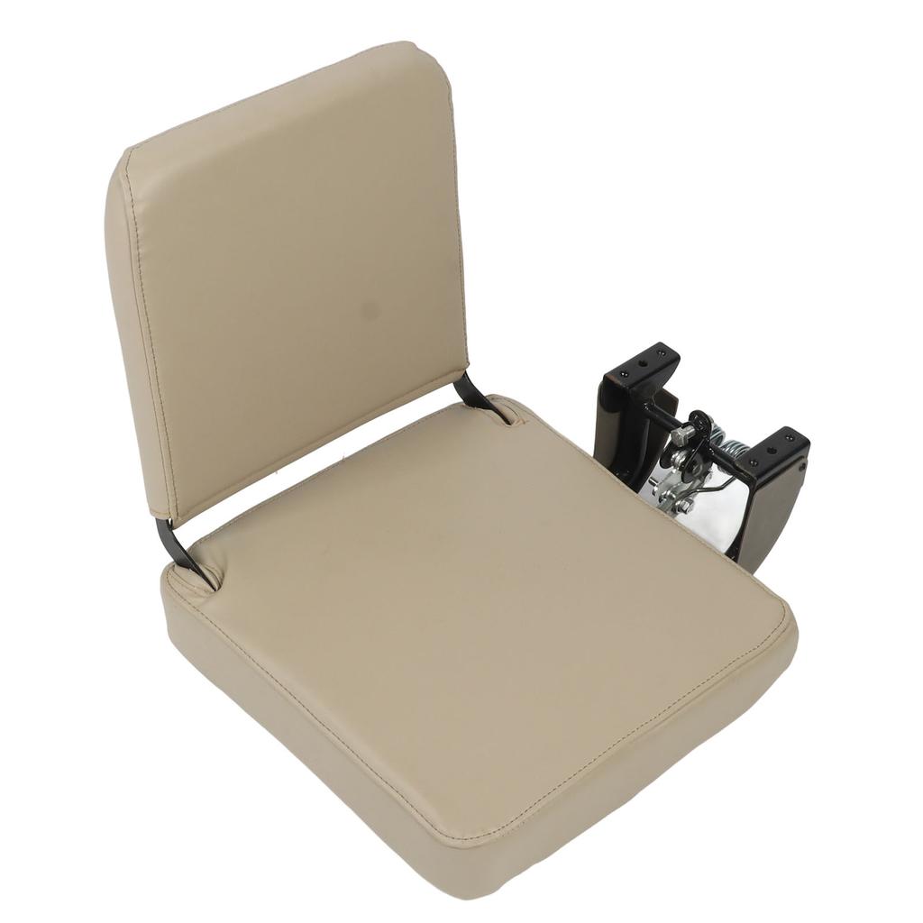 Складное кресло-раскладушка из холоднокатаной стали с водонепроницаемой искусственной кожей, снижающее усталость, с автоматическим отскоком для кемпера, яхты