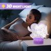 Cartoon Creative 3D Night Light  Bedside Table Lamp Night Light