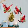 3 шт., сотовая птица, рождественские украшения, яркие цвета, креативная форма, 3D-эффект, подвеска в виде рождественской елки, декор для вечеринки