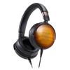 Audio Technica ATH-WP900 Наушники Проводные герметичные источники звука высокого разрешения Совместимый источник звука с деревянным корпусом Наушники с деревянным корпусом