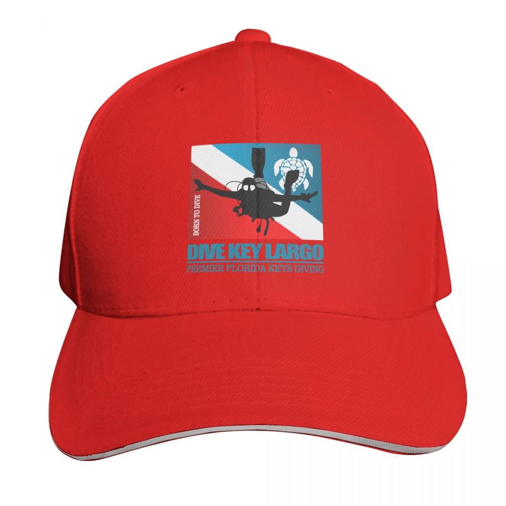 Dive Key Largo (DF) Baseball Cap fishing caps Unisex Cosplay hats on offer fishing hat Womens  Unisexs