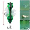Жесткая приманка для рыбы Bionic Cicada Shape Fishing Bait с вращающимся пропеллером и тройным крючком